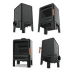 Poêle à bois BRONPI Lira étanche en fonte - 5 kW – Image 5