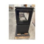 Poêle à bois raccordable 3 vitres avec bûcher - FIREMATIC Calgary - L 13.5 kW – Image 8