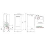 Poêle à granulés étanche - FIREMATIC C12 11.6 kW – Image 9